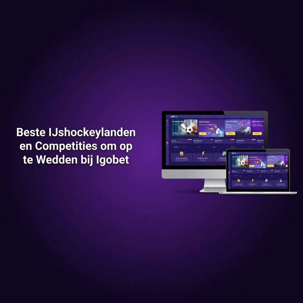 IJshockey wedden bij Igobet: NHL, KHL, SHL, Liiga, DEL en meer competities beschikbaar