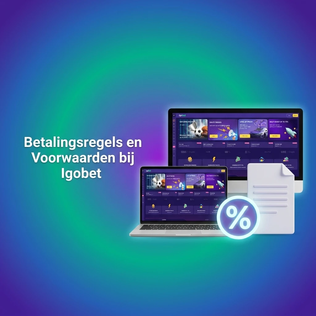 Betalingsregels en voorwaarden bij Igobet voor stortingen en opnames in Nederland