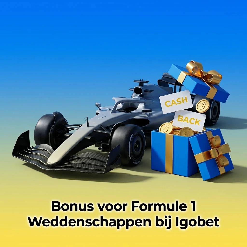 Igobet welkomstbonus voor Formule 1 weddenschappen op Grand Prix-weekenden met bonusgeld en omzetvereisten