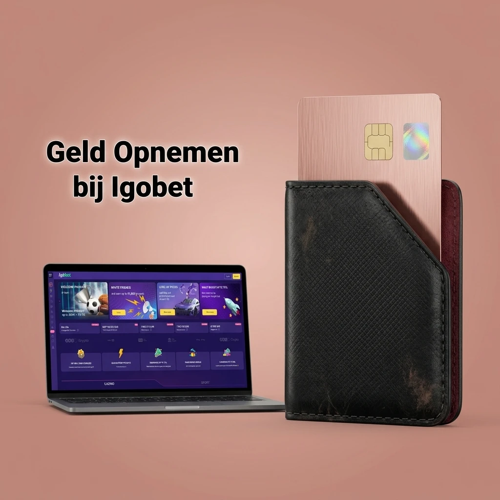 Stappen voor geld opnemen bij Igobet in Nederland via kassasectie en uitbetalingsmethoden
