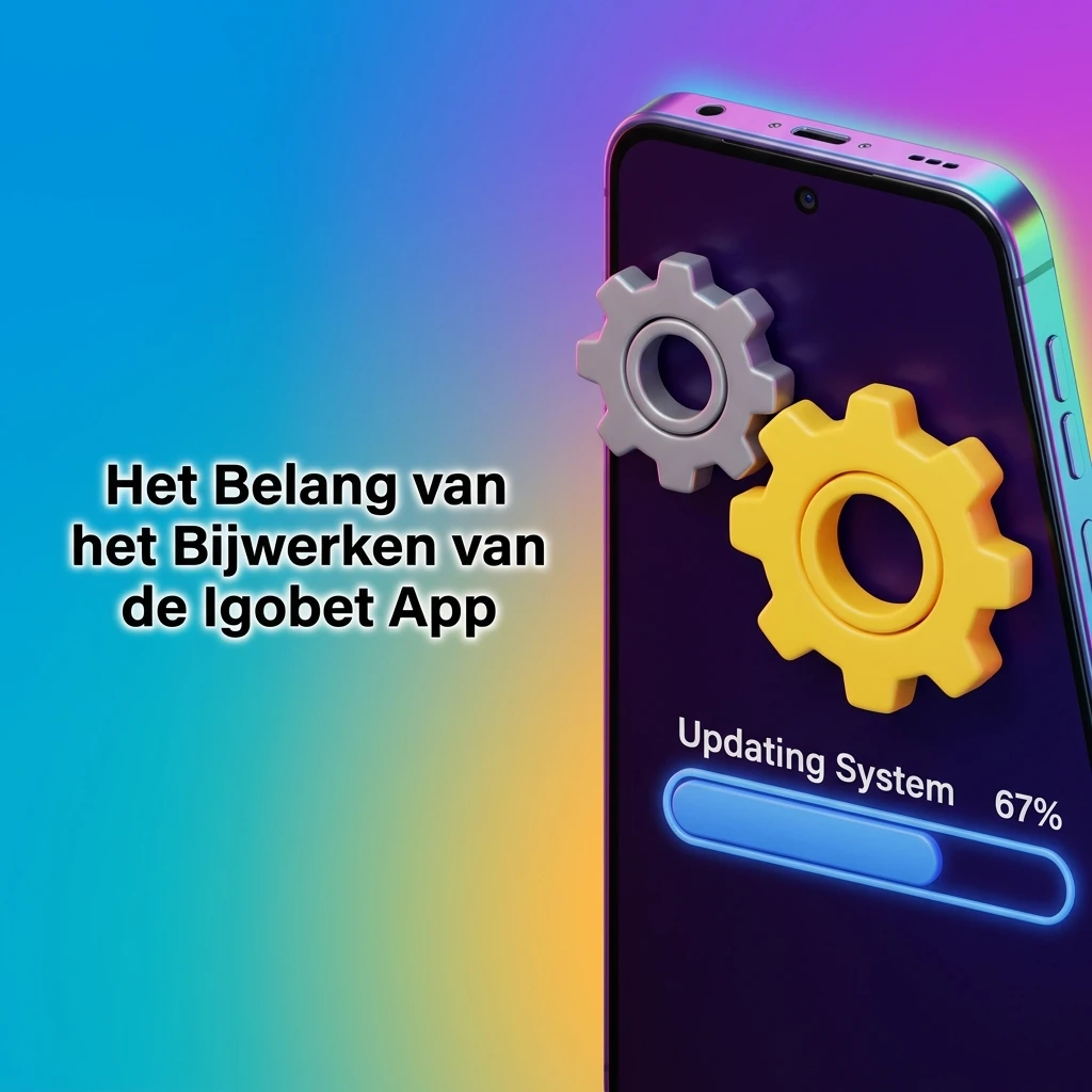 Igobet app updaten voor betere beveiliging, stabiliteit en toegang tot nieuwe functies en betalingsmethoden