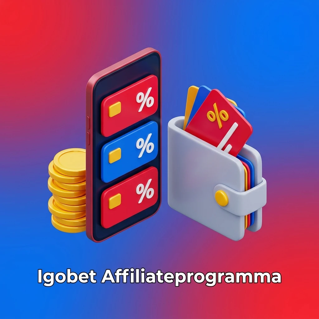 Igobet affiliateprogramma dashboard met commissie-overzicht voor partners die spelers verwijzen