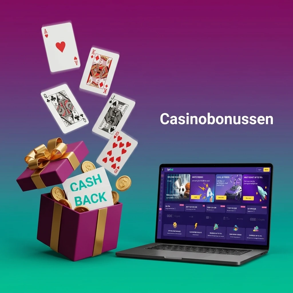 Overzicht casinobonussen: welkomstbonus, gratis spins, cashback, live casino en herlaadbonus voor spelers