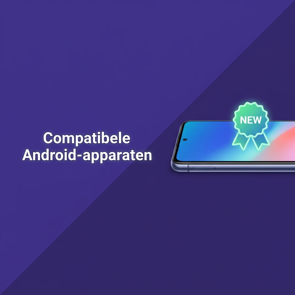 Compatibele Android-apparaten voor de Igobet app, waaronder Samsung, OnePlus en Google Pixel modellen