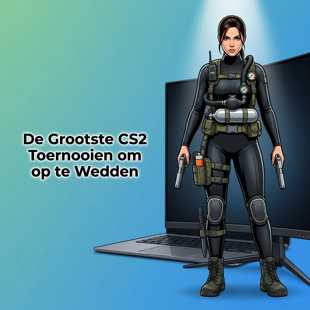 Overzicht van de grootste CS2 toernooien zoals Valve Majors, ESL Pro League en IEM Katowice om op te wedden
