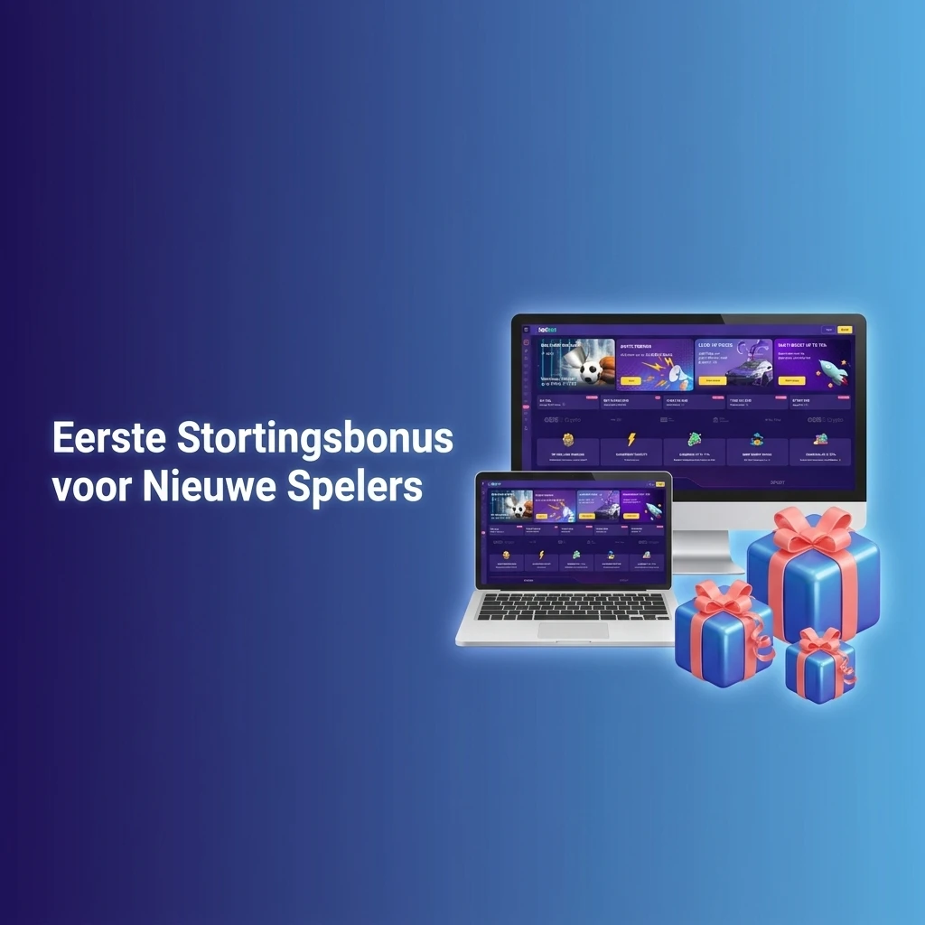 Eerste stortingsbonus nieuwe spelers: 100% tot €10.000 plus 800 gratis spins, minimale storting €20