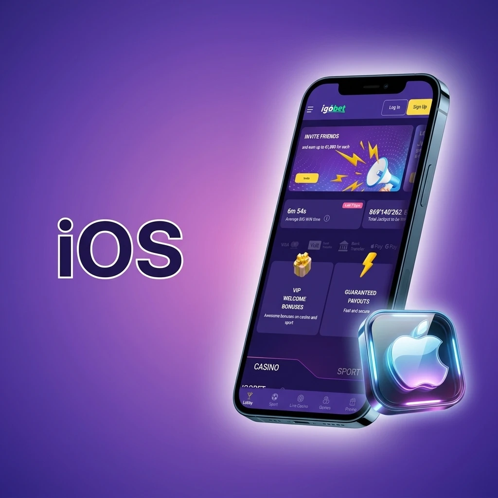 Igobet iOS-app downloaden via de App Store op iPhone en iPad met iOS 12.0 of hoger