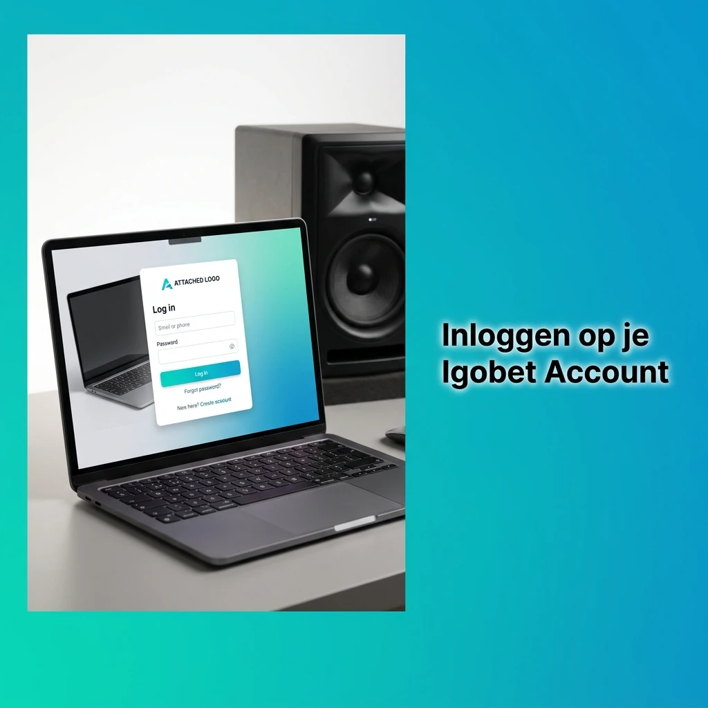 Igobet inlogpagina met stapsgewijze uitleg voor toegang tot saldo, bonussen en weddenschappen