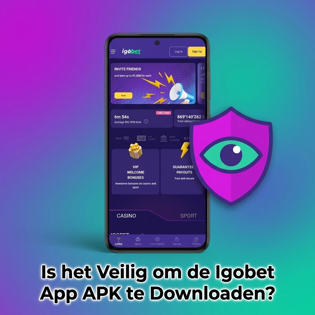 Veilig downloaden van de Igobet App APK met SSL-encryptie en officiële goklicentie bescherming