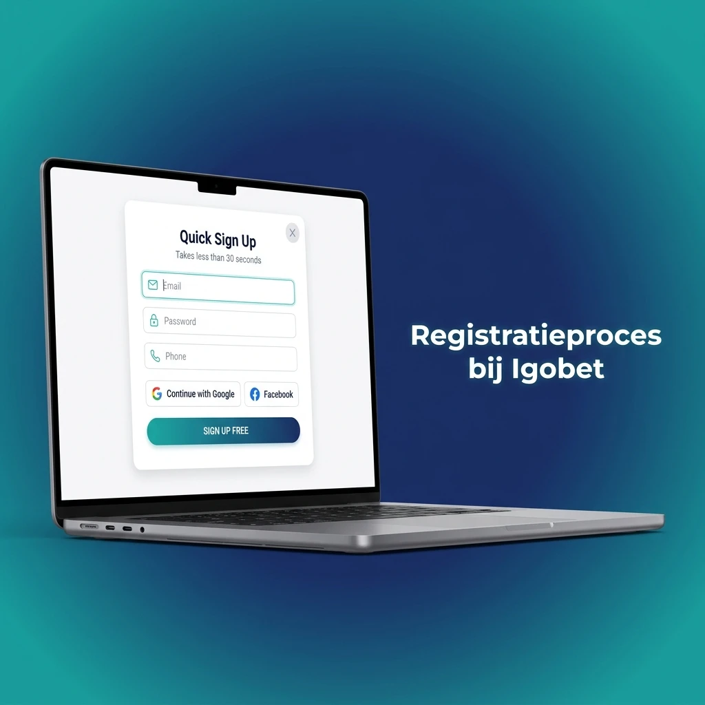 Stap-voor-stap registratieproces bij Igobet: account aanmaken in minder dan twee minuten