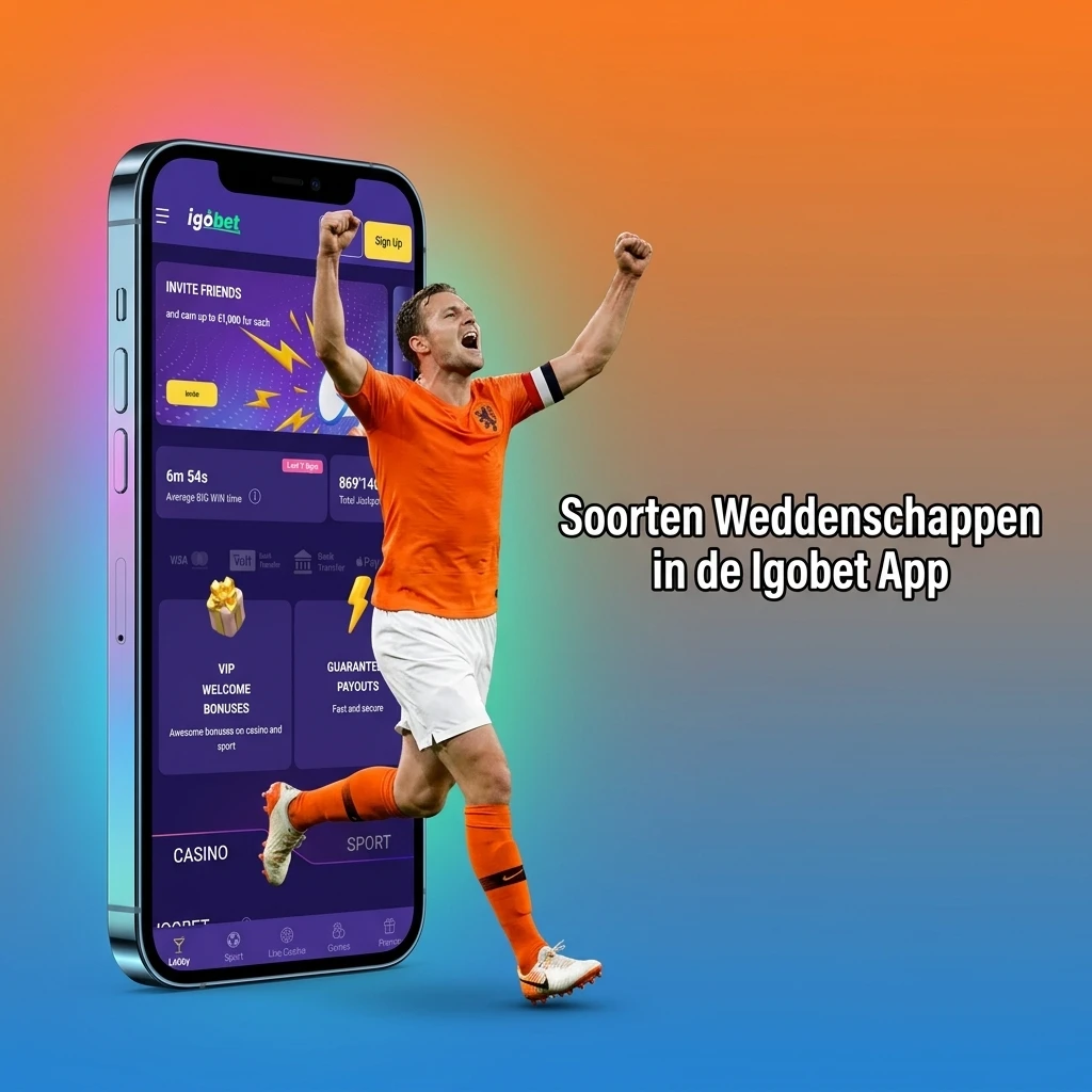 Verschillende soorten weddenschappen in de Igobet app: enkel, accumulator, treble, systeem en live
