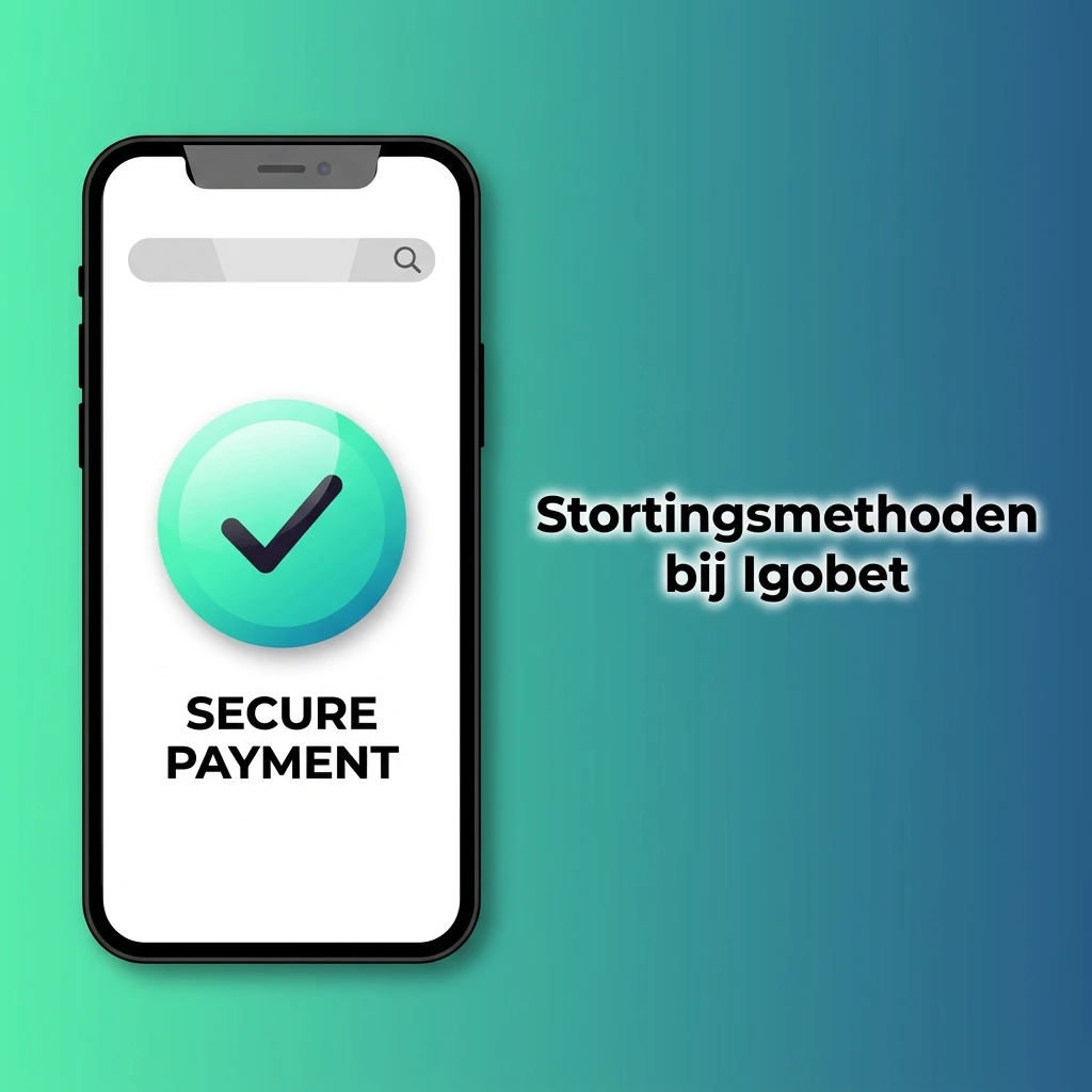 Stortingsmethoden bij Igobet Nederland: snel en veilig geld storten via bankkaart, e-wallet of bankoverschrijving.