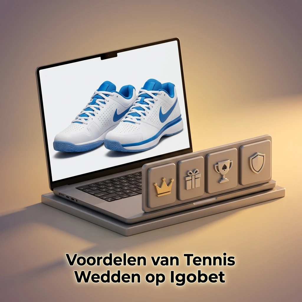 Voordelen van tennis wedden op Igobet: breed marktaanbod, live inzetten, veiligheid en mobiele toegang.