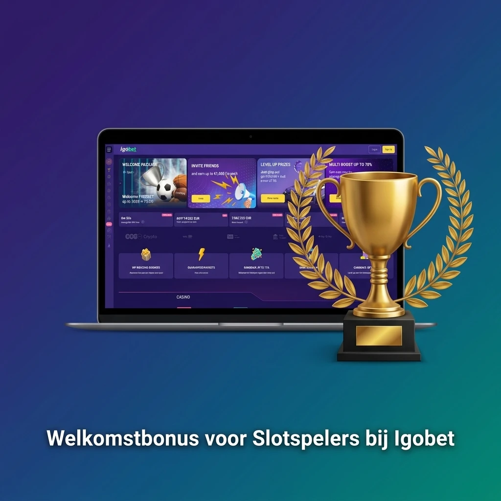 Igobet welkomstbonus 100% tot €10.000 plus 800 gratis spins voor nieuwe slotspelers