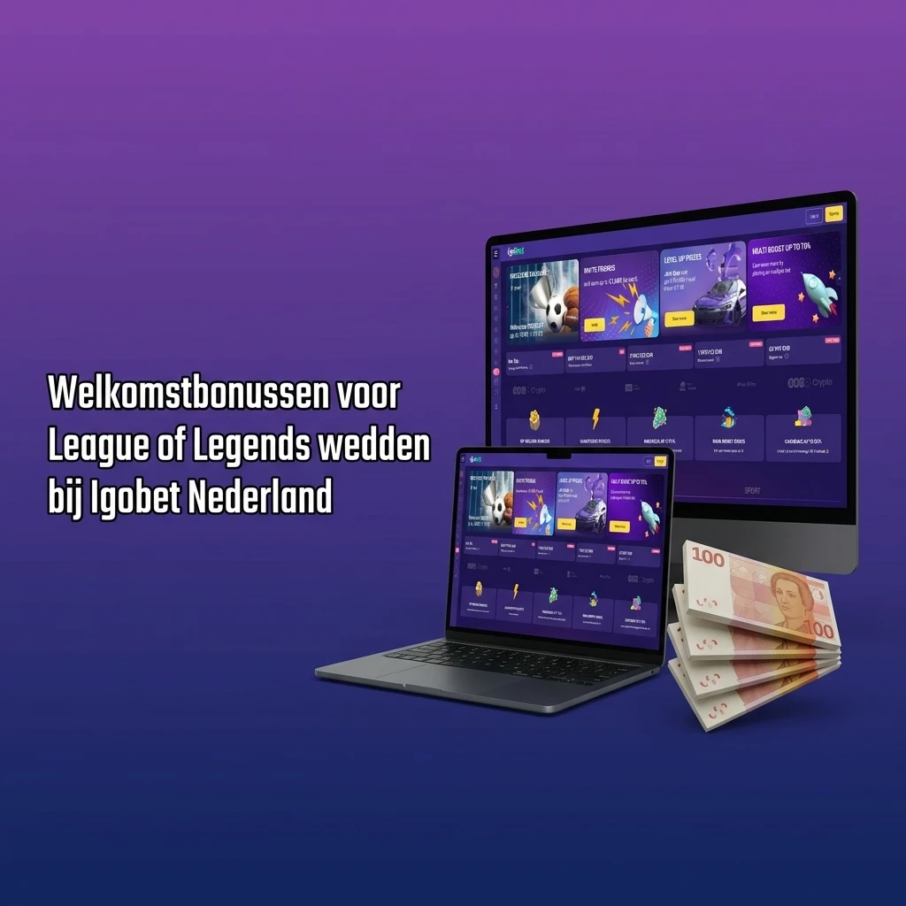 Igobet Nederland welkomstbonus tot €10.000 en 800 gratis spins voor League of Legends weddenschappen