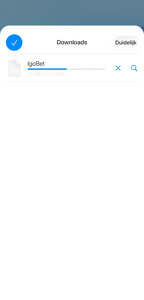 Download de Igobet APK voor Android om direct te beginnen met wedden.