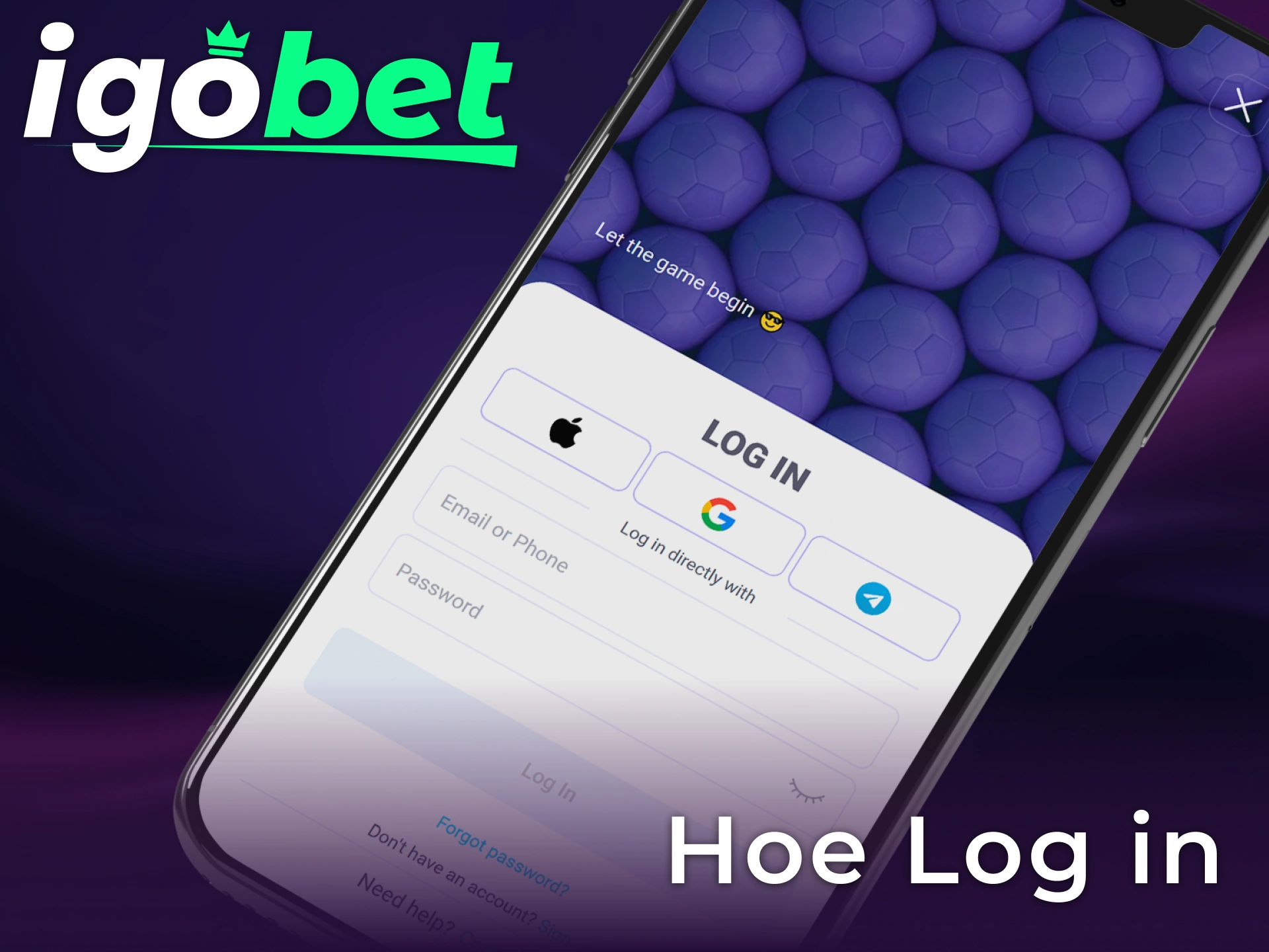 Log in op je persoonlijke profiel via de officiële Igobet Android app in Nederland.