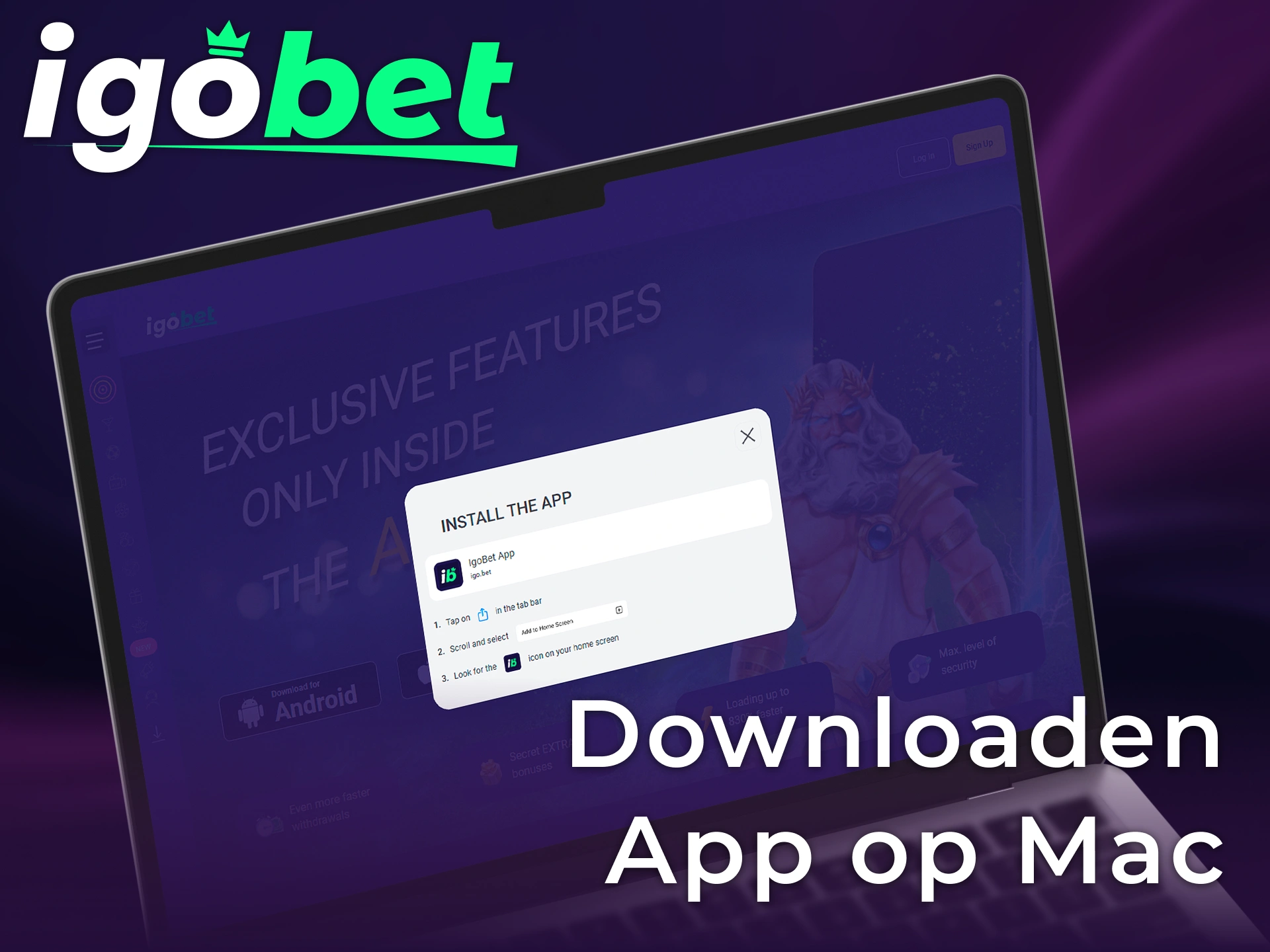 Installeer de officiële Igobet Mac app voor een optimale gokervaring op macOS.