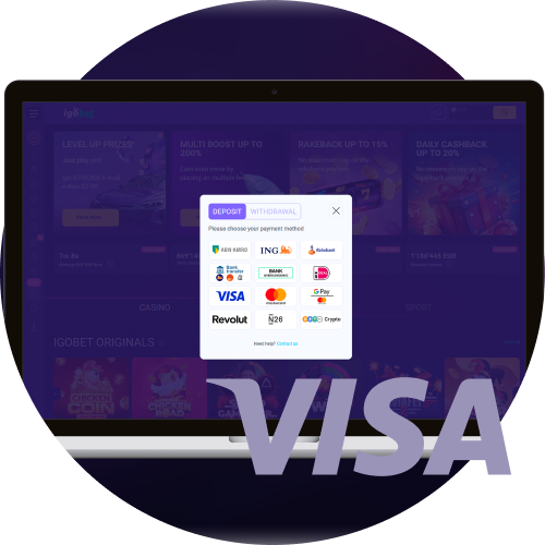 Gebruik populaire Nederlandse betaalmethoden voor al je transacties bij IgoBet.