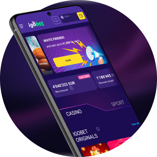 Speel overal mobiel bij IgoBet en mis geen enkel spannend moment.